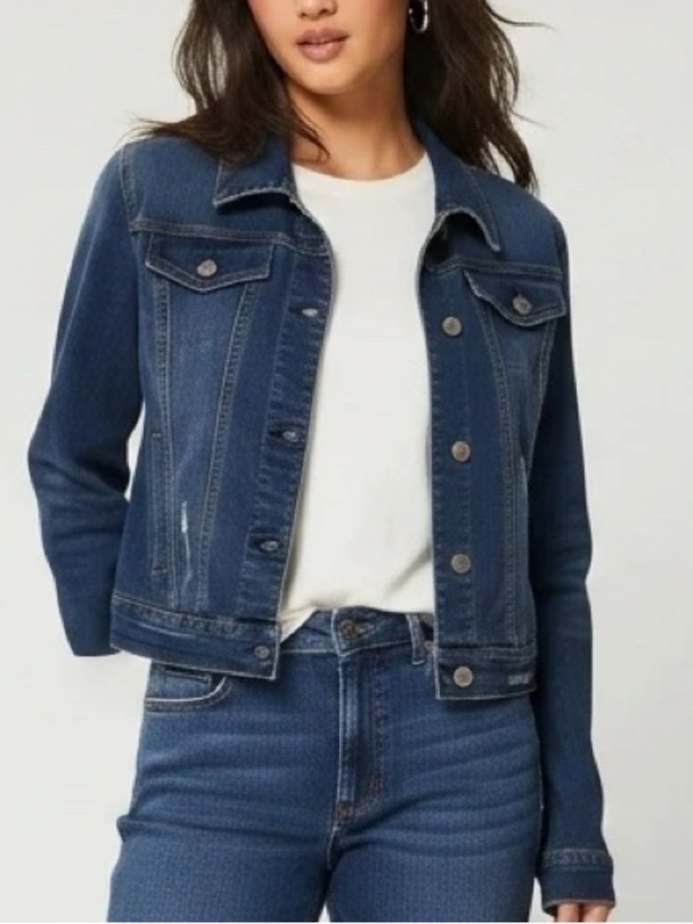 Altar'd State Distressed Denim Jacket